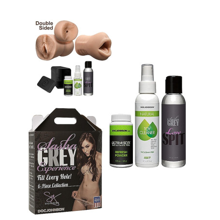Masturbatore realistico Sasha Grey Experience 5 Piece Collection Flesh