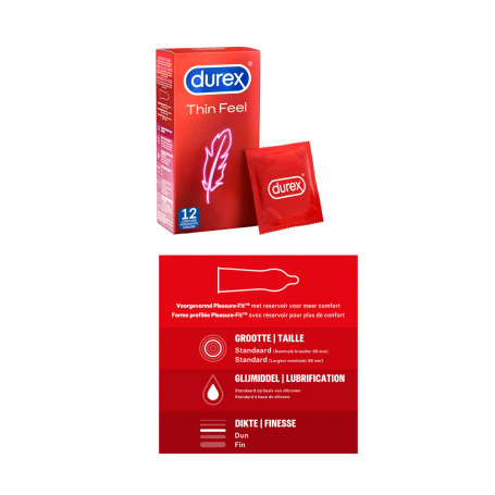 Preservativi ultra sottili DUREX Thin Feel