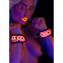 Manette bdsm bondage sadomaso Glow in the dark Wrist Cuffs