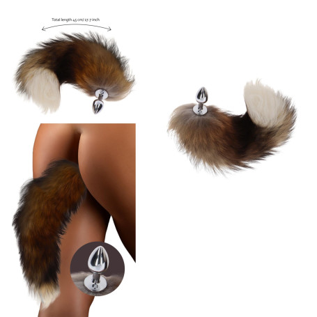 Fallo anale Foxtail Buttplug