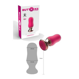 Fallo anale vaginale vibratore in silicone The Exquisite Buttplug