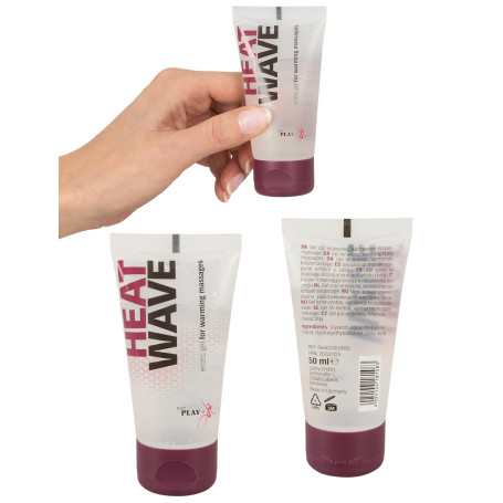 Gel per massaggi rilassante Heat Wave