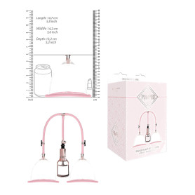 Pompa per ingrandimento Breast Pump Set Large - Rose Gold