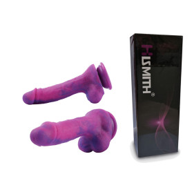 Fallo anale vaginale per macchina del sesso Hismith KlicLok Dildo 19 cm glitter