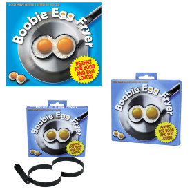 Friggitrice uova antiaderente Boobie Egg Fryer