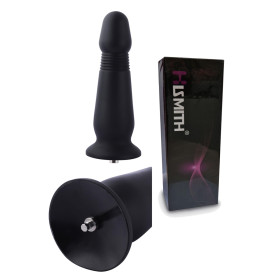 Fallo in silicone nero con ventosa morbido grande anale vaginale dilatatore plug