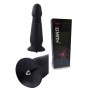 Fallo in silicone nero con ventosa morbido grande anale vaginale dilatatore plug