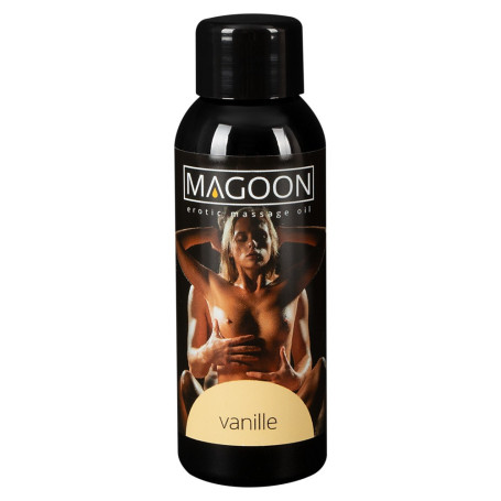 Olio professionale per massaggi erotici di coppia Erotic Massage Oil Vanille