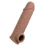 Guaina fallica indossabile in silicone realistico Life-Like Extension 7 Inch