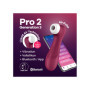 Vibratore wireless in silicone Pro 2 Generation 3 +Vibr + App