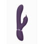 Vibratore rabbit dildo in silicone Aimi Viola