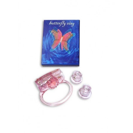 Anello fallico vibrante per pene butterfly ring