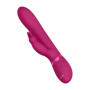 Vibratore rabbit per punto g vaginale anale amoris fucsia