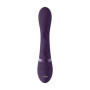 Vibratore rabbit vaginale anale Cato Pulse G-spot viola