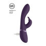 Vibratore rabbit vaginale anale Cato Pulse G-spot viola