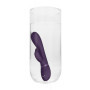 Vibratore rabbit vaginale anale Cato Pulse G-spot viola