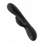 Vibratore rabbit anale vaginale Cato Pulse G-spot nero