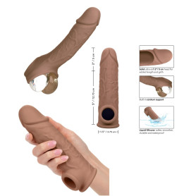 Guaina fallica indossabile in silicone realistico Life-Like Extension 7 Inch