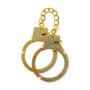 Manette restrittivo Diamond Wrist Cuffs Gold
