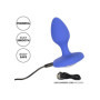 Butt plug anale vibrante Vibrating Probe Medium blu