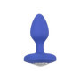 Butt plug anale vibrante Vibrating Probe Medium blu