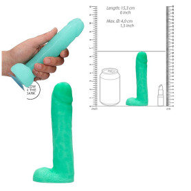 Sapone per le mani a forma di pene Dicky Soap With Balls Glow In The Dark