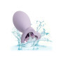 Butt plug con gioiello First Time Crystal Booty Duo viola