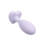 Butt plug con gioiello First Time Crystal Booty Duo viola