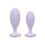Butt plug con gioiello First Time Crystal Booty Duo viola