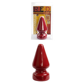 Fallo anale The Challenge Butt Plug Extra Large Red