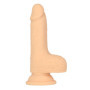 Fallo realistico in silicone con ventosa vaginale anale cup 6.5" Thrusting Dong RC