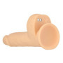 Fallo realistico in silicone con ventosa vaginale anale cup 6.5" Thrusting Dong RC