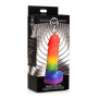 Candela bondage per giochi sadomaso Pride Pecker Rainbow Drip Candle