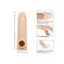 Guaina fallica indossabile in silicone realistico Life-Like Extension 7 Inch flesh