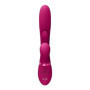 Vibratore rabbit vaginale clitoride Thrusting GSpot Flapper PulseWave Clit Stimulator Pink