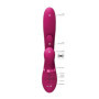 Vibratore rabbit vaginale clitoride Thrusting GSpot Flapper PulseWave Clit Stimulator Pink