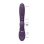 Vibratore rabbit vaginale clitoride Thrusting GSpot Flapper PulseWave Clit Stimulator Purple