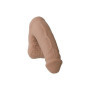 Pene finto realistico per slip Pack It Lite Caramel