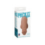 Pene finto realistico per slip Pack It Lite Caramel