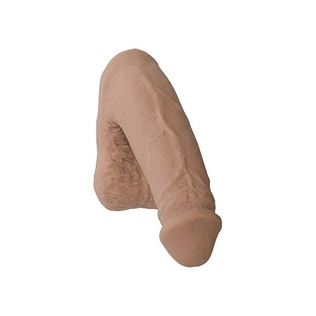 Pene finto morbido per slip Pack It Heavy Caramel