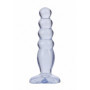 Plug butt palline anali Delight 5" / 12 cm Transparent