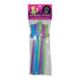 Cannucce divertenti con pene Glow in the Dark Naughty Straws