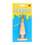 Candela divertente regalo sexy Candles Butt Plug Flesh