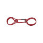 Manette bondage sexy costrittivo 100% Cotton Wrist or Ankle Cotton Cuffs Red