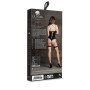 Body con giarrettiera Metis XVI Body with Garters and Crossed Neckline