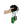 Costrittivo per letto bondage kit cavigliere manette  Bed Bindings Restraint Kit Neon Green/Black