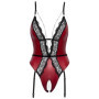 Body elegante donna intimo aperto Crotchless