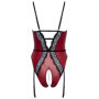 Body elegante donna intimo aperto Crotchless