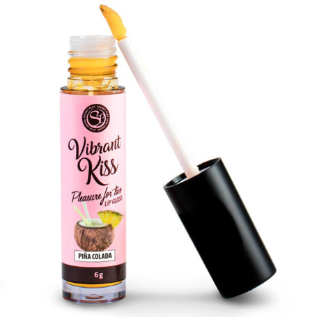 lip gloss vibrante stimolante clitoride Vibrant Kiss PIÑA COLADA