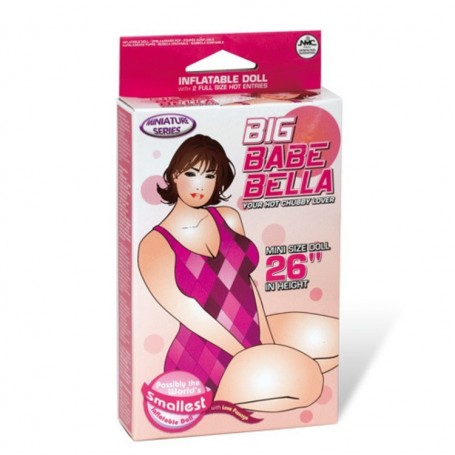 Bambola gonfiabile big babe bella doll addio al celibato 66cm